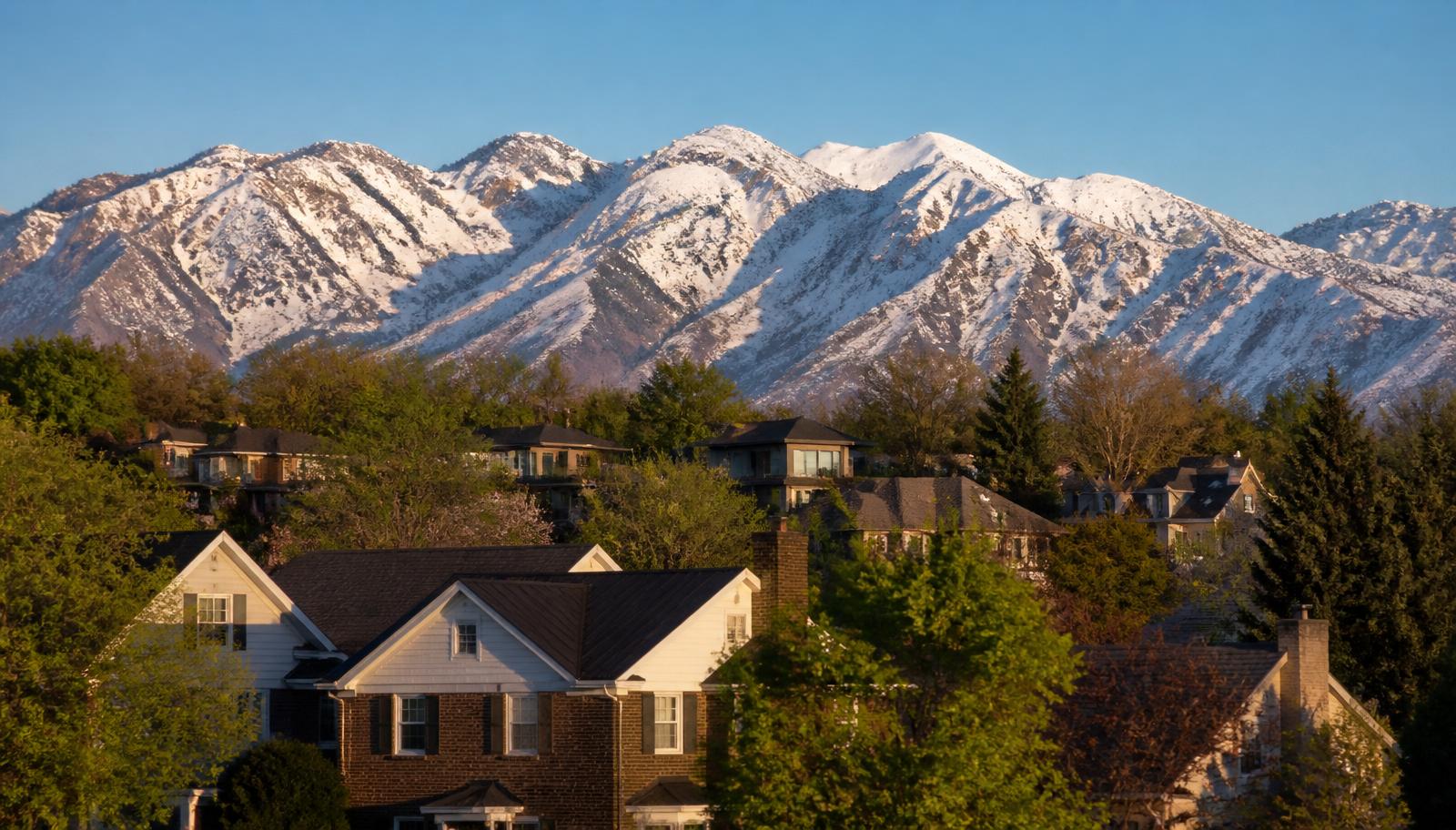 Neighborhood view representative of Bluffdale.